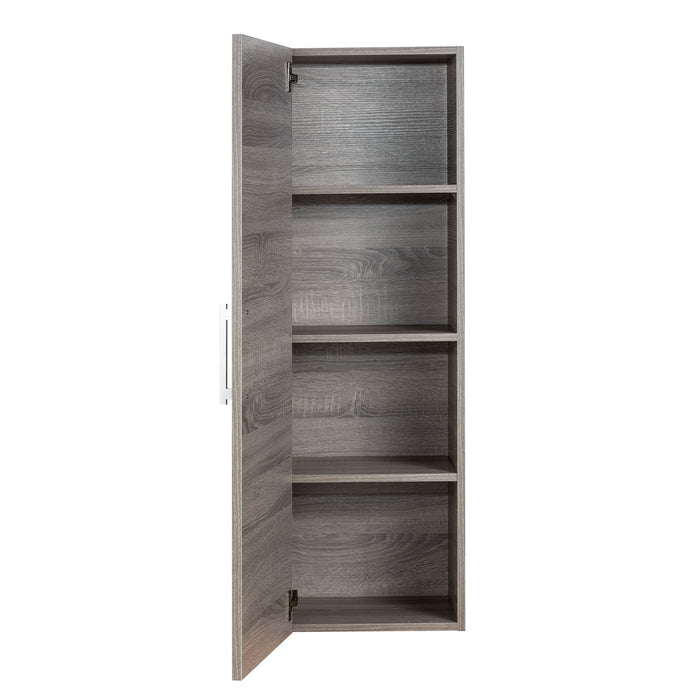 Aspen Collection Wall Mounted Bathroom Linen Tower