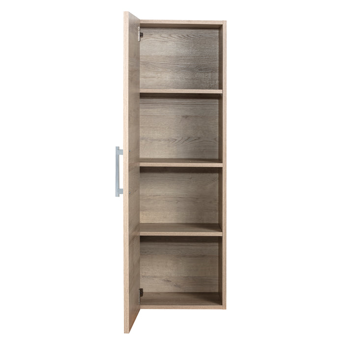 Aspen Collection Wall Mounted Bathroom Linen Tower