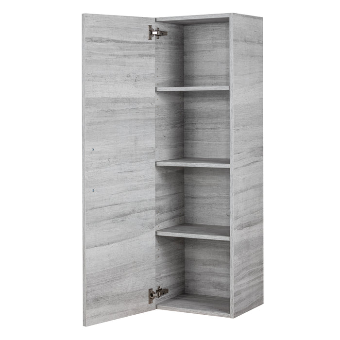 Aspen Collection Wall Mounted Bathroom Linen Tower